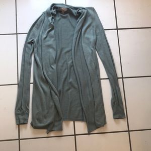 Seafoam blue cardigan